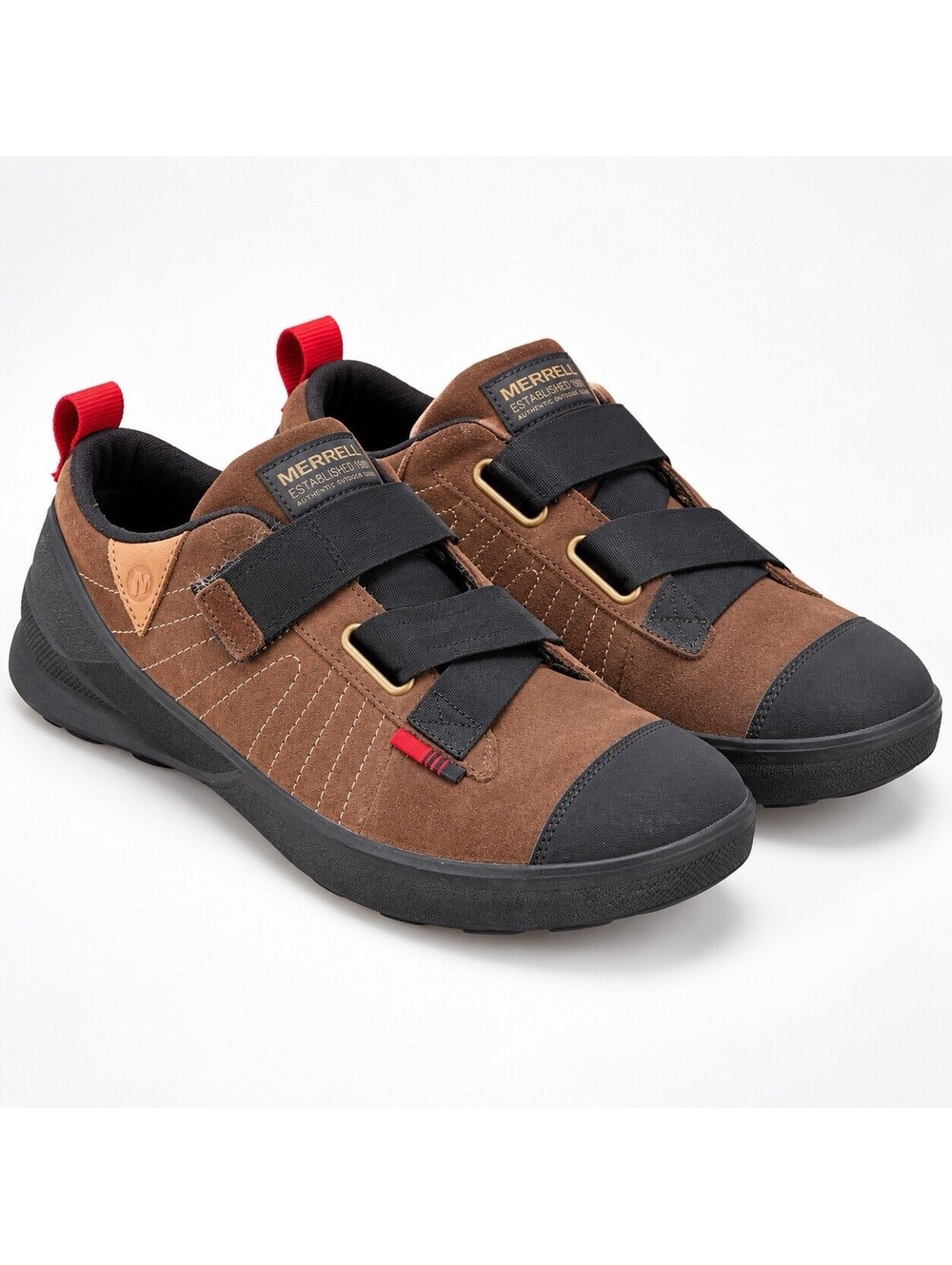 Merrell Men’s Size 11 Brown Suede Hook Loop Casual Comfort Shoes J95201